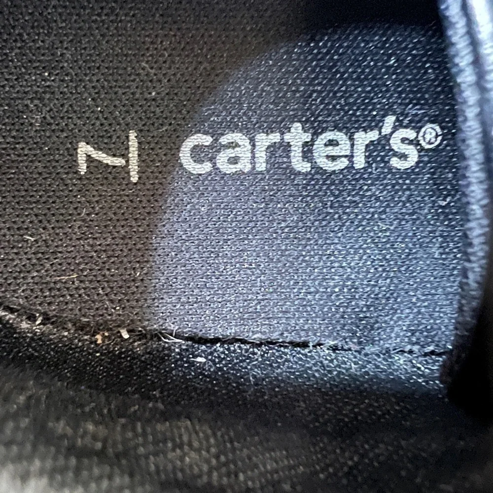Carter’s Black Oxford Toddler Boys Dress Shoes School Formal Comfort 7
